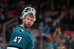 San Jose Sharks goalie boycotts pregame warmups over NHL pride jerseys