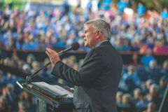 Franklin Graham urges prayers ahead of possible Trump indictment: 'Politically motivated'