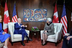 Biden, Trudeau meet about border and China