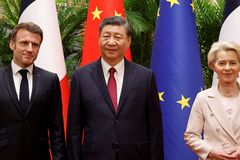 European leaders urge China to push for peace in Ukraine