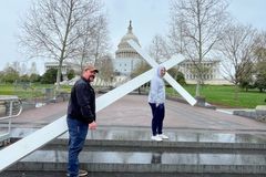 Christian group holds Good Friday service on Capitol grounds amid free speech legal battles