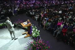 Many US churches  saw bountiful crowds on Easter Sunday