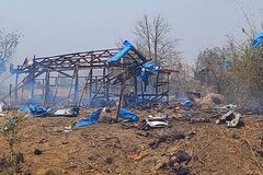 More than 100 people killed in Myanmar military airstrike