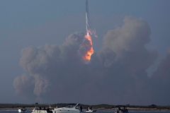 Giant unmanned SpaceX rocket launches, explodes