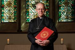 Archbishop of Canterbury receives specially commissioned Coronation Bible