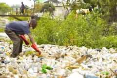 Kinshasa's big plastic problem - and how the Church is helping to turn things around
