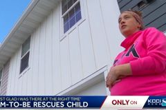 Pregnant neighbor's timely intervention saves toddler who fell from window