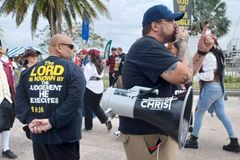 Street preacher claims Cash App closed his account for protesting against drag shows, LGBT events