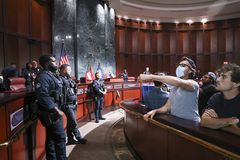 Hundreds protest as Atlanta approves money for police campus