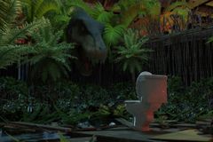 San Diego Comic-Con's Biggest Attraction? A T-Rex Toilet - RELEVANT