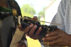 Houston megachurch exorcises ‘demonic’ statue found on property with burning