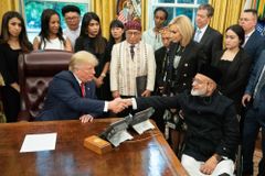 Trump meets 27 survivors of persecution in Oval Office, learns about their plight