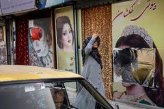 Taliban break up a protest over beauty salon ban