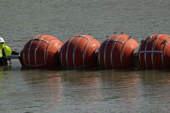 Texas fights to keep buoys in Rio Grande