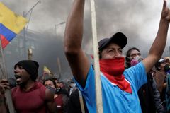 Protests grip Ecuador’s capital