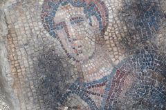 Archeologists uncover mosaic depicting biblical Samson at ancient Israeli synagogue