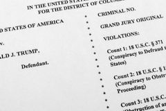 Trump indicted on four counts of conspiracy, obstruction