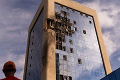 Russian drone strikes hit port on Ukraine-Romania border