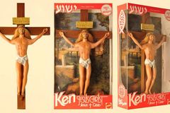 Crucified 'Jesus Ken' and 'Virgin Mary' dolls relaunch amid 'Barbie' movie craze sparks outrage