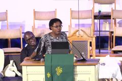 Morehouse College’s Christian valedictorian tells church they can call on both ancestors and Jesus for help