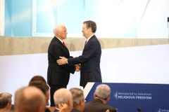 Pence announces sanctions on Iranian-backed leaders abusing minorities returning to Iraq