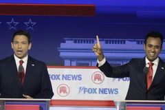 Candidates spar in first GOP debate