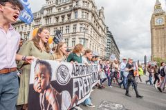 Thousands March for Life through London