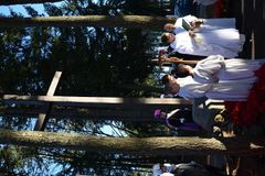 Oregon Church, Knights of Columbus Create Pro-Life Display With 500-Plus White Crosses