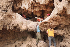 In the desert above the Dead Sea, evidence of Jewish rebels' capture of Roman weaponry