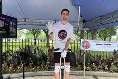 Man Breaks Pogo Stick Bouncing Record While Raising Funds for a Good Cause - RELEVANT