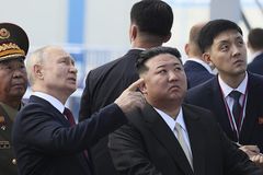 Kim Jong Un promises support for Russia during suspected arms talks