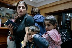 Armenians evacuating Azerbaijan-controlled region