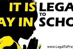 'It Is Legal to Pray in School' Campaign Seeks to Overcome '50 Years of Misconception'