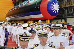 China says Taiwanese first domestic-made submarine is antagonistic