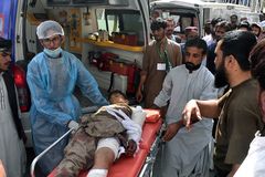 Explosion kills dozens at religious event in Pakistan