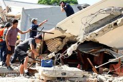 Roof of Mexican Catholic church collapses on baptism service