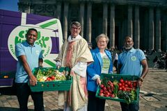 Harvest festival at to St Paul's highlights growing food poverty