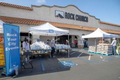 Calif. megachurch initiative distributes $44K in groceries to families in need