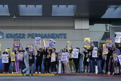 Kaiser Permanent workers mount largest healthcare strike in history