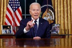 Biden likens Israel-Hamas war to Ukraine in rare Oval Office address