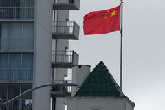 Man who crashed into Chinese Consulate was armed with knife, crossbow