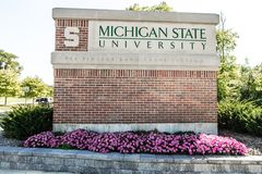 Michigan State apologizes for Hitler image shown before football game, suspends employee