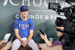 Rangers standout rookie Carter proclaims ‘Jesus Won’ | Baptist Press