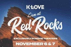 Top Christian artists headline 'K-LOVE Live at Red Rocks' hitting theaters nationwide