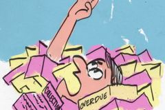 Giving generously while in debt