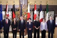 Top G7 leaders call for “humanitarian pauses” in Gaza Strip