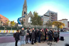 Manhattan’s Middle Collegiate Church Begins Façade Demolition