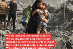 Church leaders and aid agencies call for end to fighting in Gaza