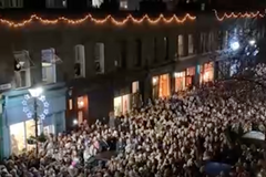 Christmas carol services cancelled after 7,000 show up