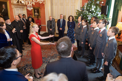 Church leaders welcomed to Downing Street